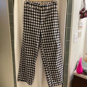 gingham madewell pants
